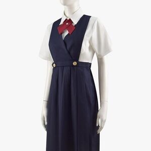 Large black jumper dress Japanese uniform anime cosplay